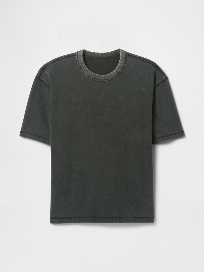 ヘビーウェイト クロップドTシャツ-6