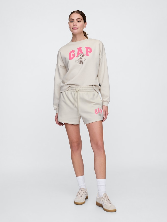Gap × ディズニー ミニーマウス GAPロゴ ショートパンツ-0