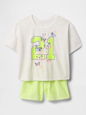 リサイクル ショートパンツ パジャマセット  (キッズ)