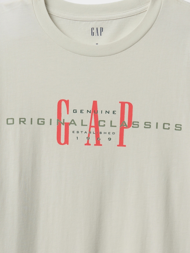 GAPロゴ Tシャツ-4