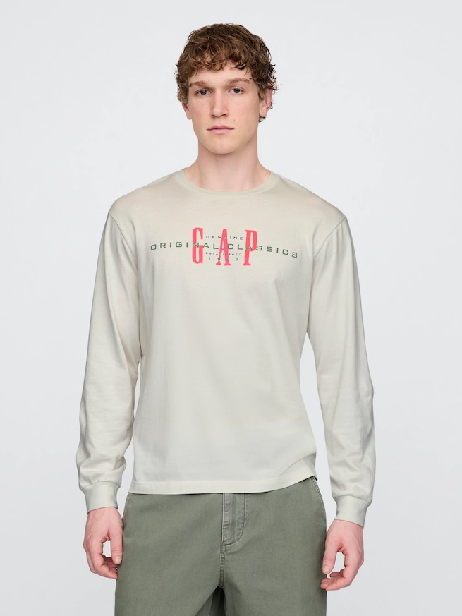 GAPロゴ Tシャツ-0